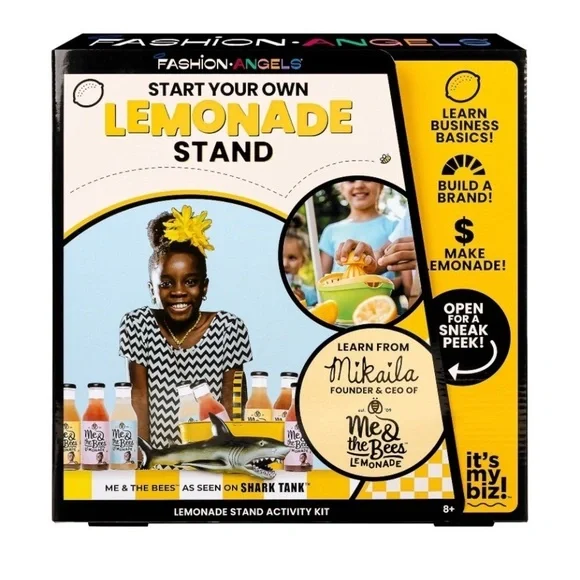 🌸 New Fashion Angels Lemonade Stand Kit, Everything Needed to Run A Kids 🍋 Stand - Picture 2 of 12